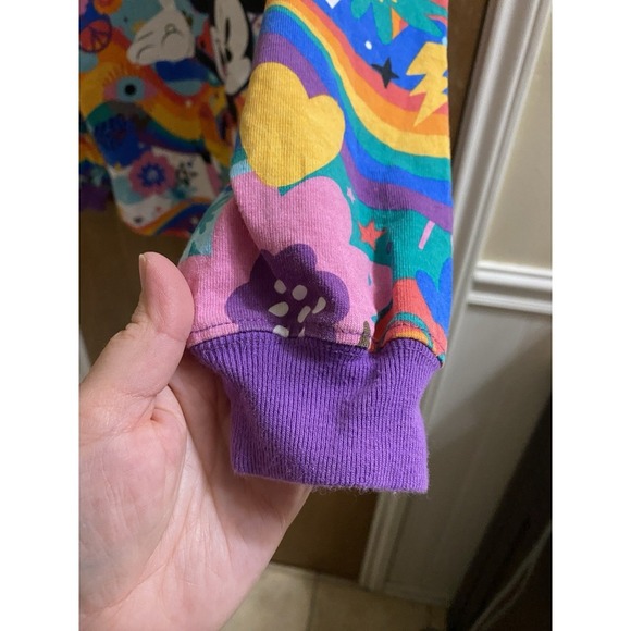 Disney Pride Mickey Mouse Spirit Jersey Size S Small LGBTQIA Disney World Colors - Picture 8 of 16